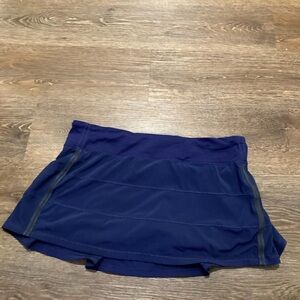 Lululemon Pace Rival Navy Skirt